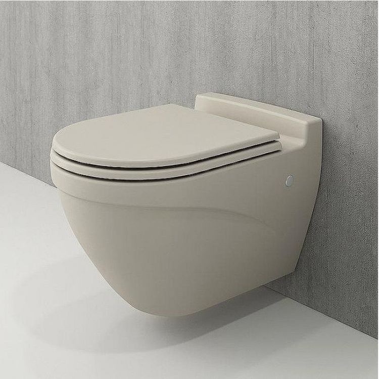 Унитаз Bocchi Taormina Arch 1012-007-0129 подвесной Жасмин матовый без сиденья