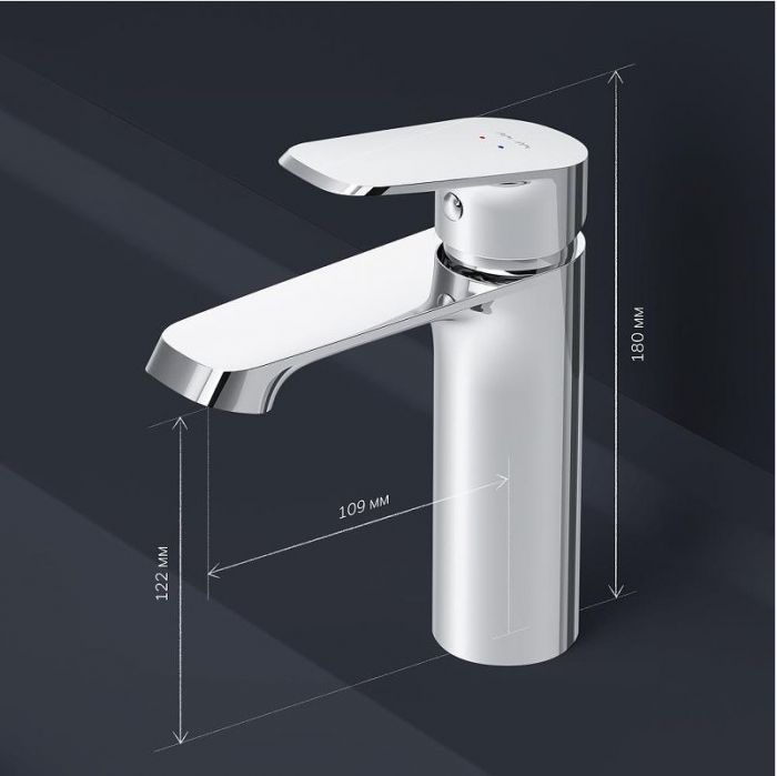 Смеситель для раковины AM.PM Func F8F02100 Хром