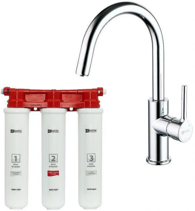 Смеситель для кухни Lemark Comfort LM3073C085 Хром