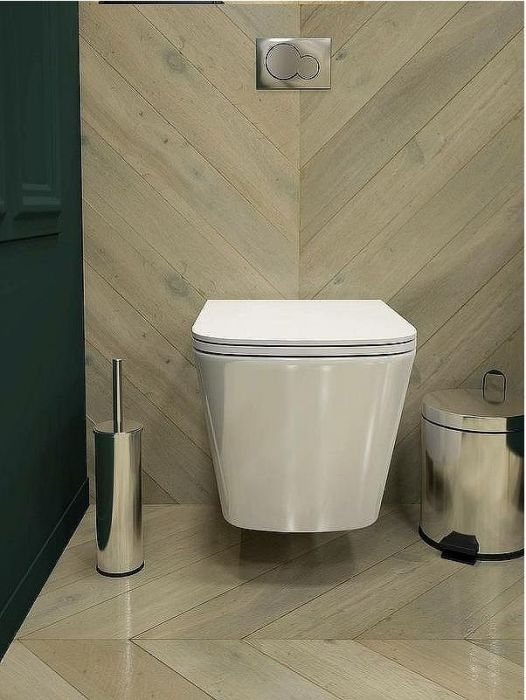 Комплект унитаза с инсталляцией Maretti Umbria UM76EA56052 с сиденьем Микролифт и Черной матовой клавишей смыва