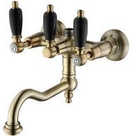 Смеситель для ванны Caprigo Adria-Classic Black Edition 03B-518-vot Бронза