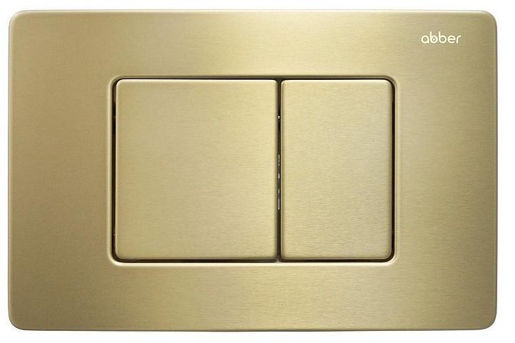 Комплект унитаза Abber Bequem AC1100T-AC0105-AC0120MMG с сиденьем Микролифт и клавишей смыва цвет Золото матовое Комплект унитаза Abber Bequem AC1100T-AC0105-AC0120MMG с сиденьем Микролифт и клавишей смыва цвет Золото матовое