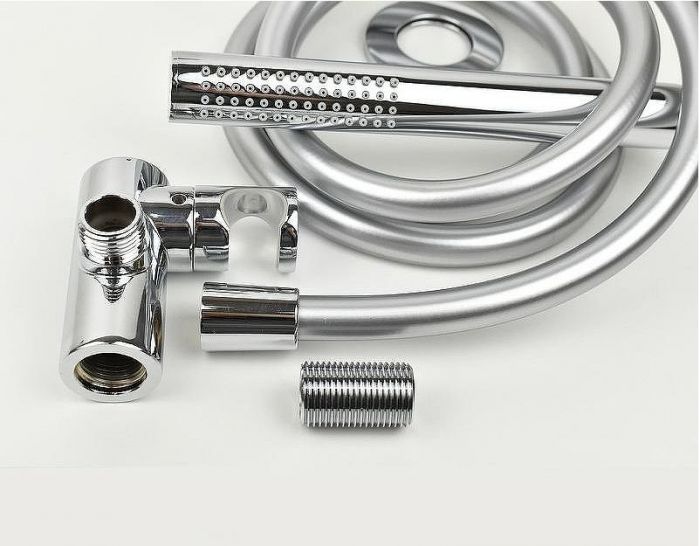 Смеситель для ванны Paini Cox 78CRSET26911THBATH с термостатом Хром
