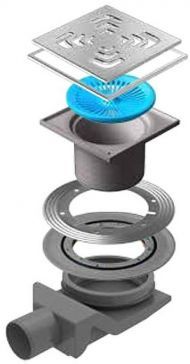 Душевой трап Pestan Confluo Standard 13000084 с решеткой