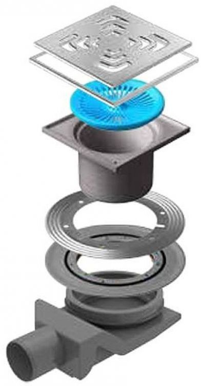 Душевой трап Pestan Confluo Standard 13000084 с решеткой