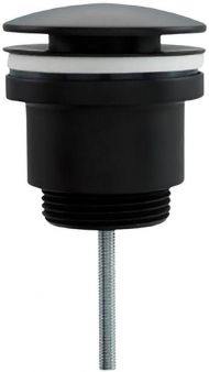 Донный клапан Frap F62-7 click-clack Черный матовый Донный клапан Frap F62-7 click-clack Черный матовый