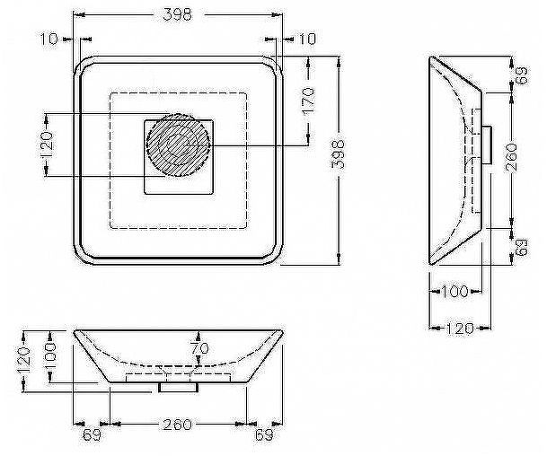Раковина-чаша Hatria Happy Hour 39 Y0QR01 Белая