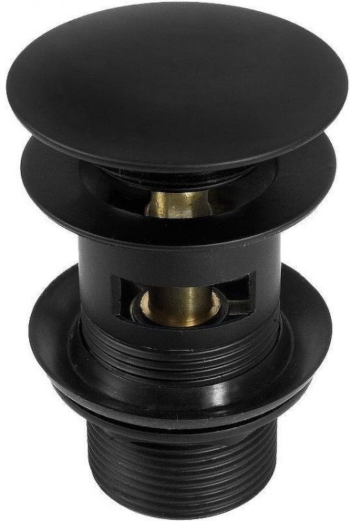 Донный клапан Deante NHC_B10B click-clack Черный матовый