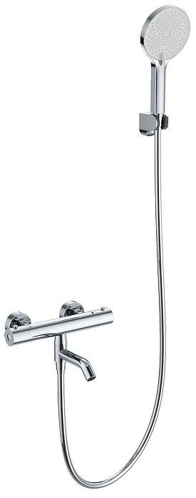 Смеситель для ванны Wonzon & Woghand Inn WW-B2065-A1-CR с термостатом цвет Хром