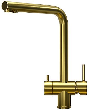 Смеситель для кухни Granula Kitchen Space 7011 цвет Золото сатин Смеситель для кухни Granula Kitchen Space 7011 цвет Золото сатин