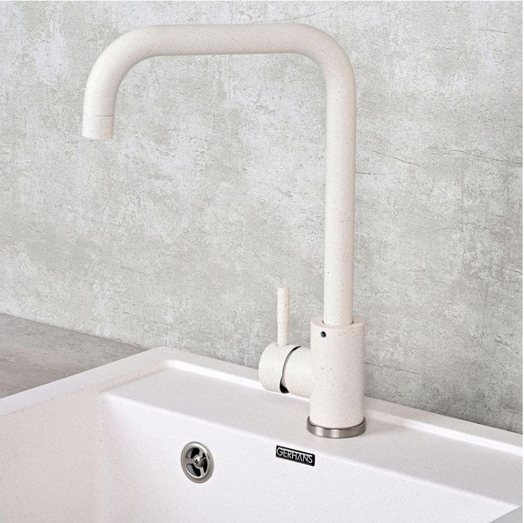 Смеситель для кухни Wisent W4998-4-18 цвет Белый Смеситель для кухни Wisent W4998-4-18 цвет Белый