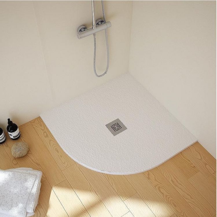 Душевой поддон из искусственного камня Stpool Lite 80х80 1237477 White Matt