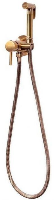 Гигиенический душ со смесителем Hansberge Nordic H3099BR Бронза