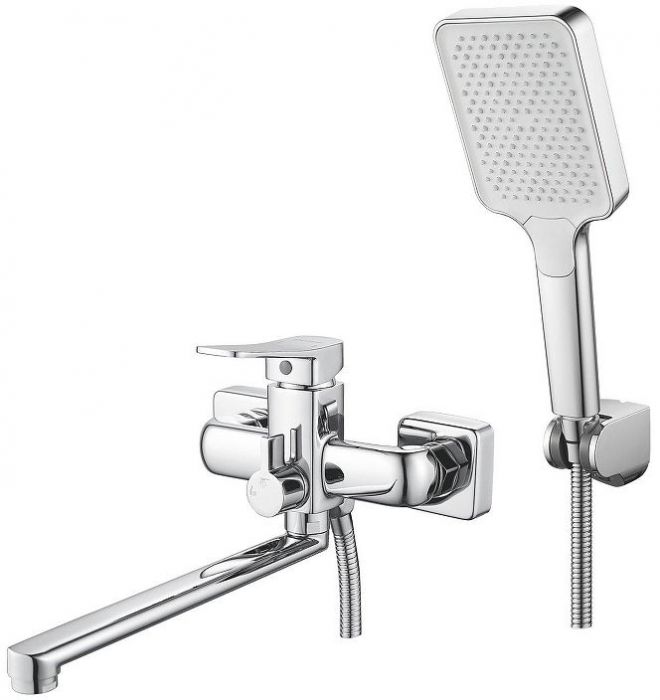 Смеситель для ванны Shevanik S9902 универсальный цвет Хром