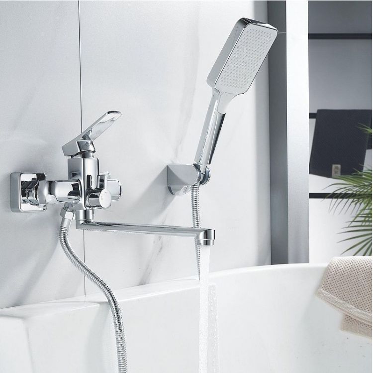 Смеситель для ванны Shevanik S9902 универсальный цвет Хром Смеситель для ванны Shevanik S9902 универсальный цвет Хром