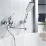 Смеситель для ванны Shevanik S9902 универсальный цвет Хром Смеситель для ванны Shevanik S9902 универсальный цвет Хром