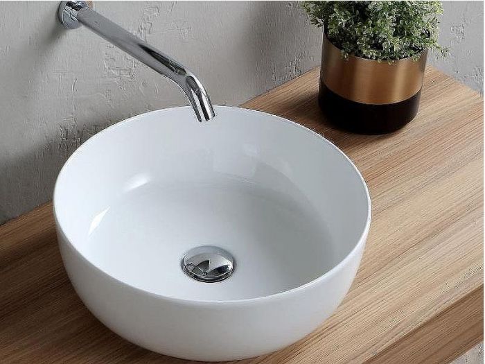 Раковина-чаша Scarabeo Glam 39 1807 Белая