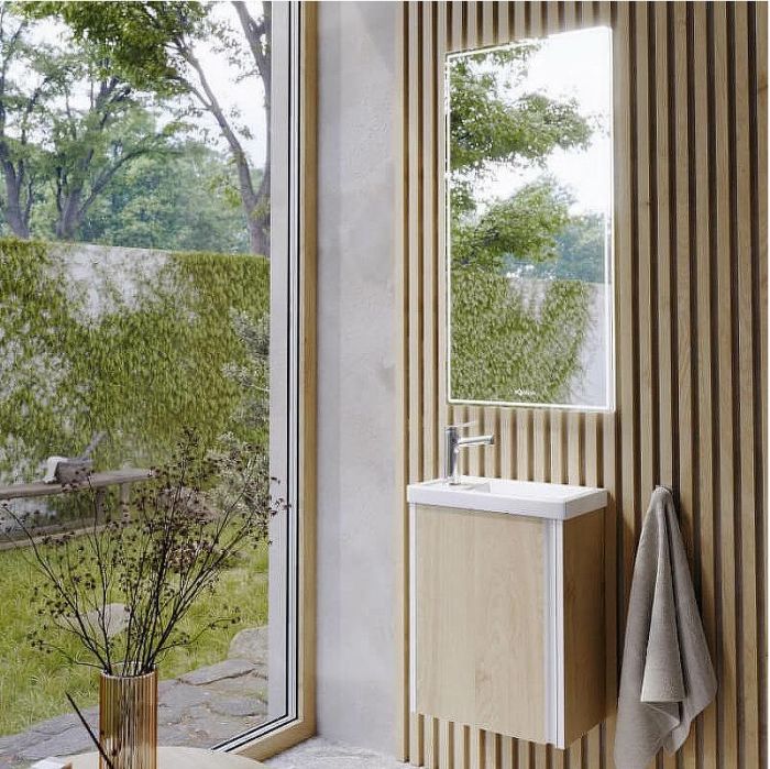 Тумба под раковину Aqwella Urban 45 URB0145DD подвесная Дуб Давос