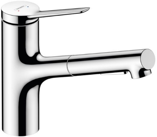 Hansgrohe Zesis Смеситель для кухни, 1 отв., с вытяжным душем, 2jet, цвет: хром