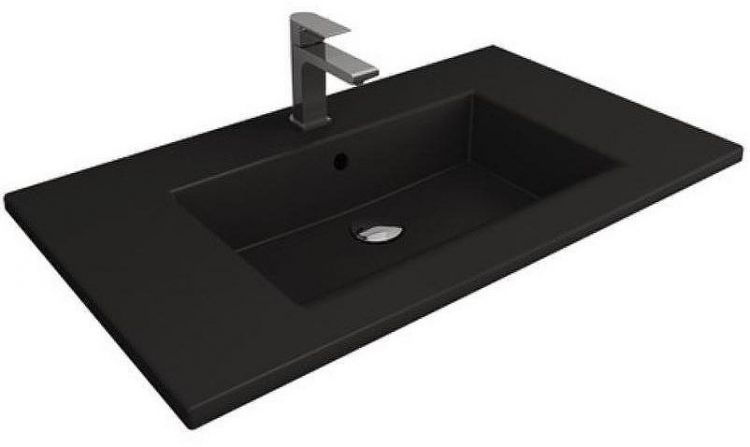 Раковина Bocchi Milano 100 1105-004-0126 Черная матовая