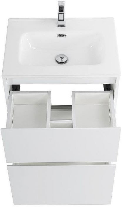 Тумба под раковину BelBagno Kraft 60 KRAFT-600-2C-PIA-BO Bianco Opaco