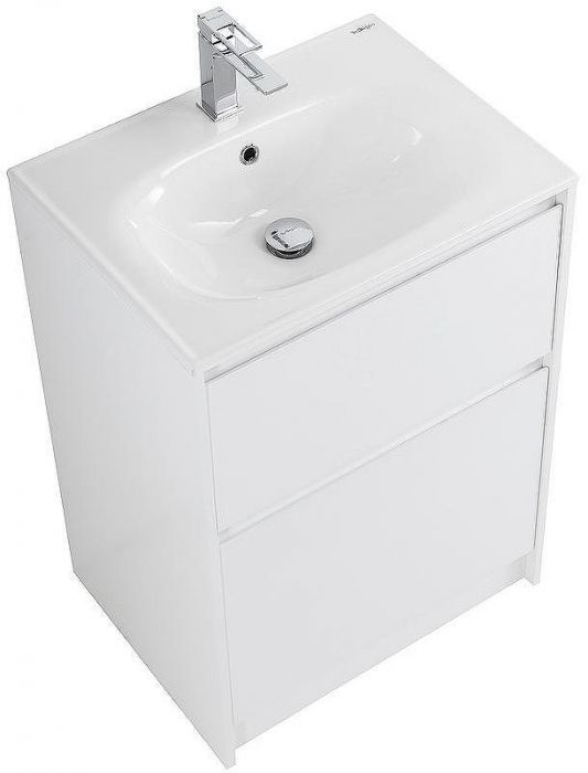 Тумба под раковину BelBagno Kraft 60 KRAFT-600-2C-PIA-BO Bianco Opaco