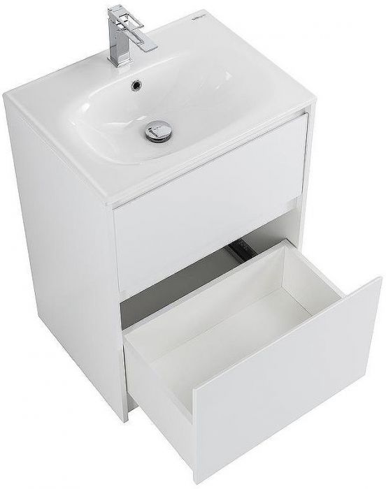 Тумба под раковину BelBagno Kraft 60 KRAFT-600-2C-PIA-BO Bianco Opaco
