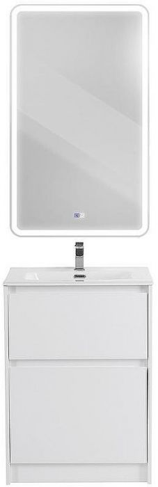Тумба под раковину BelBagno Kraft 60 KRAFT-600-2C-PIA-BO Bianco Opaco