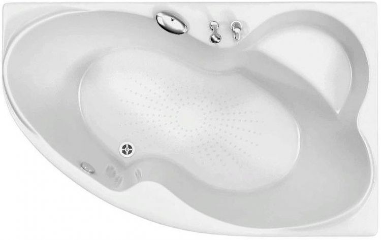 Акриловая ванна BellSan Индиго 168x110 L 4627171530240 без гидромассажа