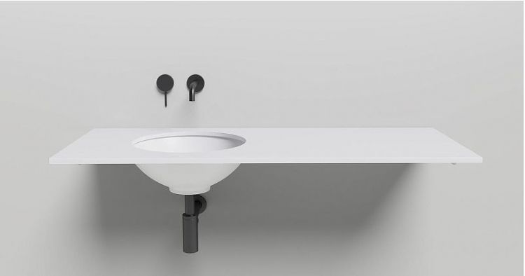 Раковина Salini Marea 05 42 1802205M Белая матовая