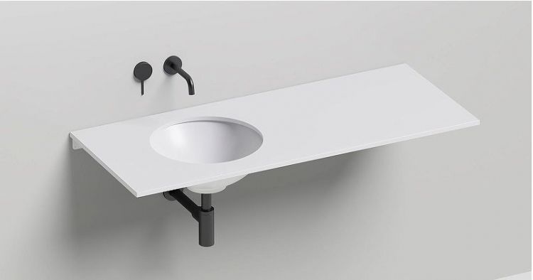 Раковина Salini Marea 05 42 1802205M Белая матовая