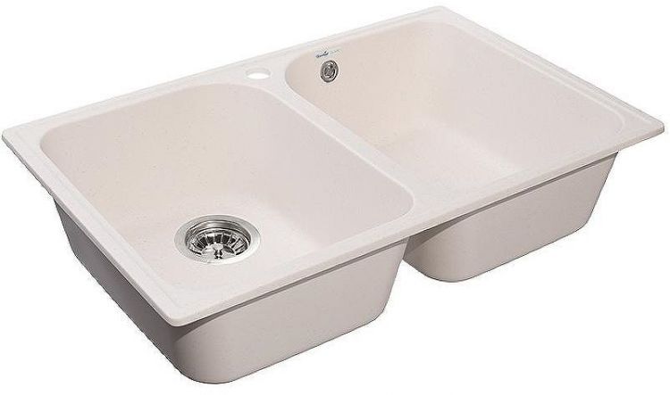Кухонная мойка GranFest Quarz GF-Z15 Белая
