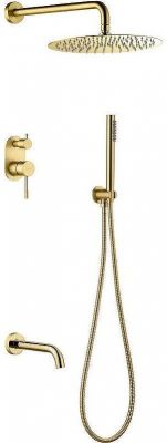 Душевая система Boheme Uno 464-2-G Золото