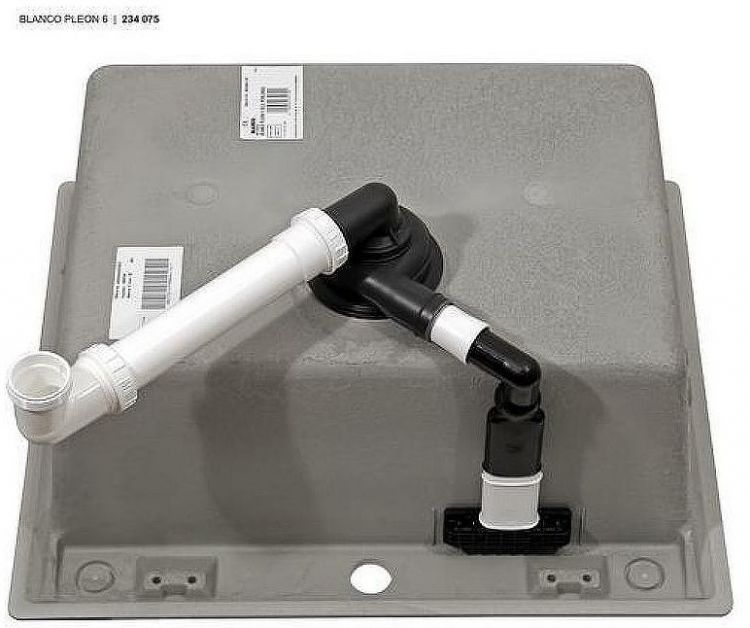 Кухонная мойка Blanco Pleon 6 521679 Темная скала