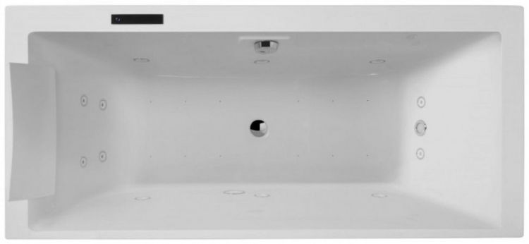 Акриловая ванна с гидромассажем Jacob Delafon Evok 200x100 E5BC236R-00 система Luxe правая