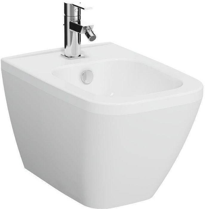 Биде Vitra Integra Square 7083B003-0288 подвесное Белое