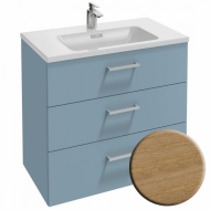 Тумба под раковину Jacob Delafon Vox 80 см EB2098-R1-E16 ореховое дерево