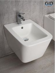 Биде Gid Cuadrado BDP-44 21109 подвесное цвет Белый
