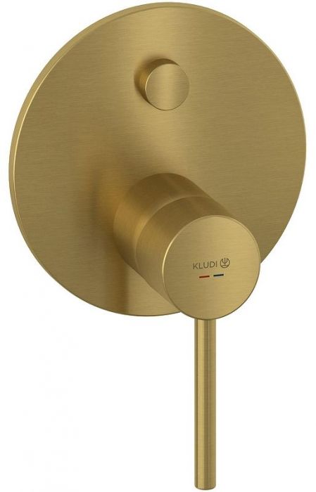 Смеситель для душа Kludi Bozz 38759N076 Золото брашированное