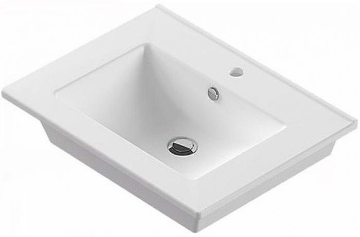 Тумба с раковиной Comforty Марио 60 00-00004155 Дуб темный