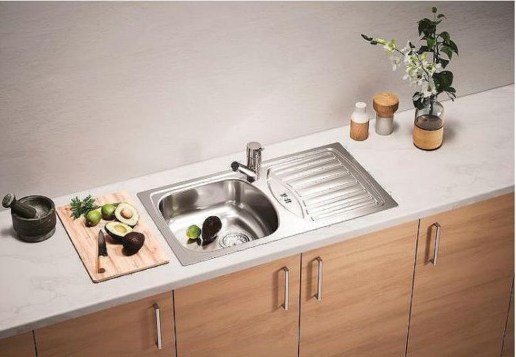 Кухонная мойка Alveus Basic 150 LEI-90 780x435 1138029 Перфорированная сталь