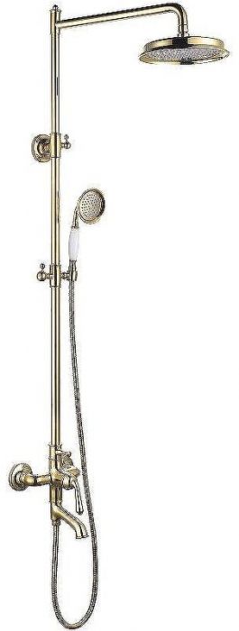 Душевая система Rose R02E R0236E Золото