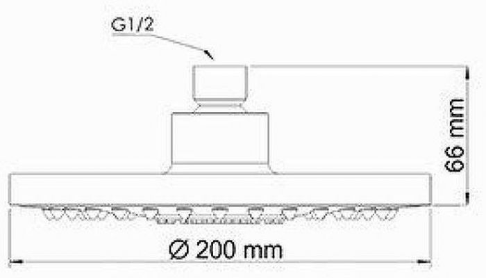 Душевая система WasserKRAFT Main A12429 Хром