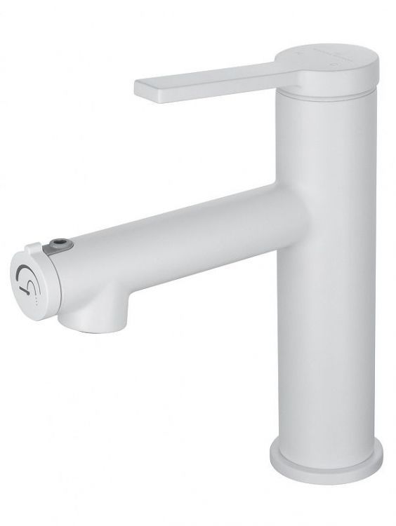 Смеситель для раковины Wonzon & Woghand WW-H1017-MW цвет Белый матовый