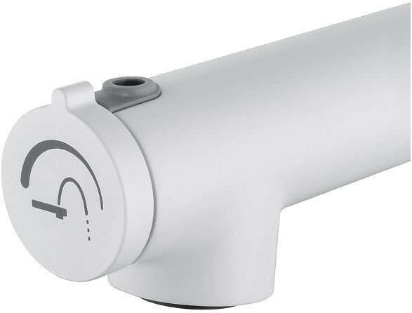 Смеситель для раковины Wonzon & Woghand WW-H1017-MW цвет Белый матовый