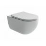 Подвесной унитаз CERAMICANOVA Long Rimless CN3015