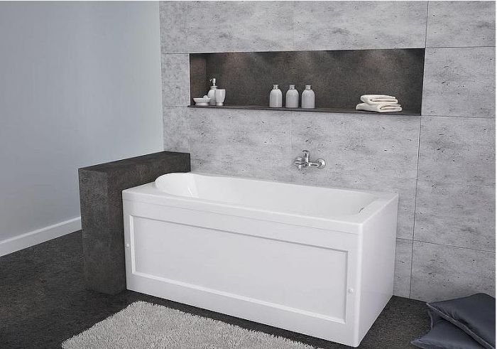 Акриловая ванна Aquanet West 140х70 205560 без гидромассажа