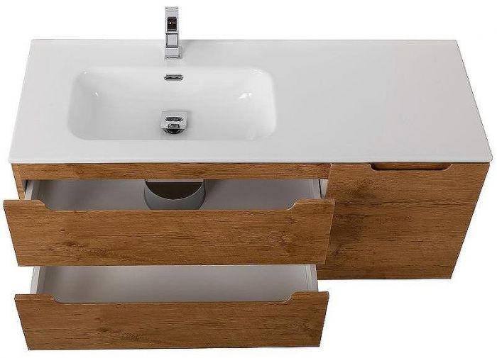 Тумба под раковину BelBagno Etna 120 L ETNA-1200-2C-1A-SO-RN-L подвесная Rovere Nature