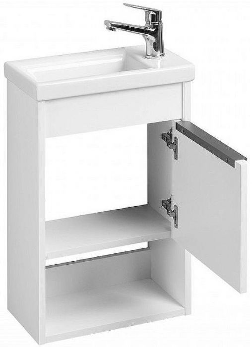 Тумба под раковину Aquaton Хоуп 40 1A287101HP2B0 подвесная Белая матовая