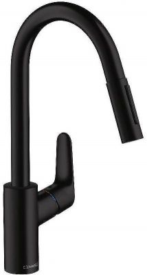 Смеситель для кухни Hansgrohe Focus 31815670 Черный матовый